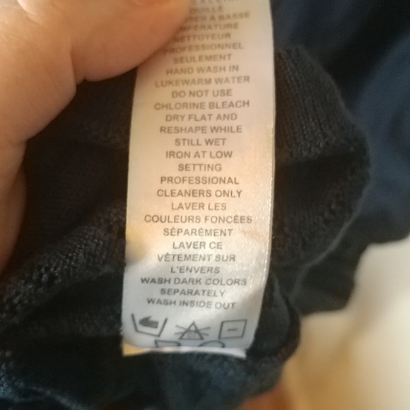 10/$10   Reitmans Blue Knit Cardigan 1X - Picture 7 of 7